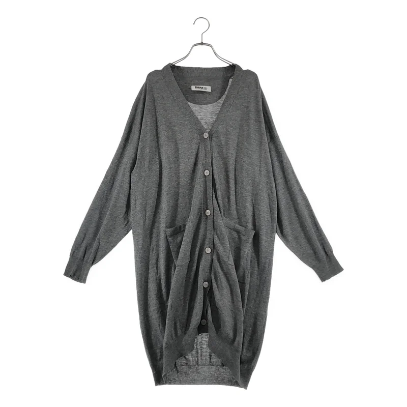 MM6 Maison Martin Margiela / エムエムシックスメゾンマルタンマルジェラ | 2010AW | ウール カシミヤ混 ロングカーディガン | S | レディース