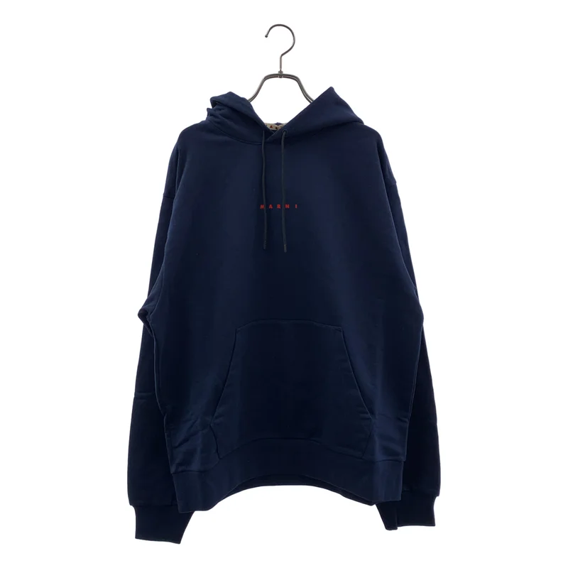 MARNI / マルニ | ミニロゴ プリント オーガニックコットン フーディー