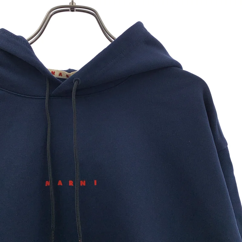MARNI / マルニ | ミニロゴ プリント オーガニックコットン フーディー | 46 | メンズ