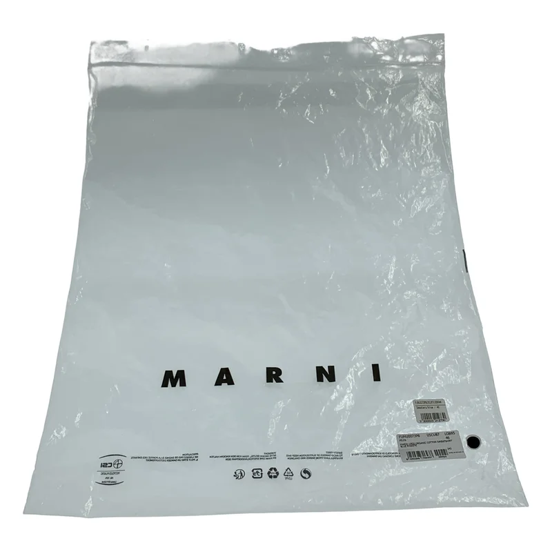 MARNI / マルニ | ミニロゴ プリント オーガニックコットン フーディー | 46 | メンズ