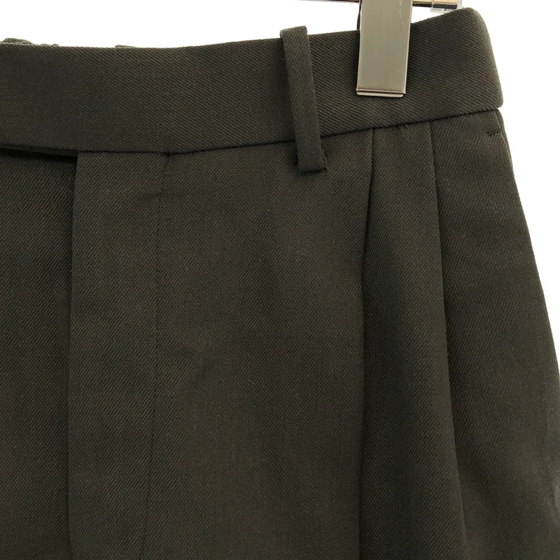 MARKAWARE / マーカウェア | 2026AW | DOUBLE PLEATED SEMI EASY TROUSERS  ウール ダブルプリーツ トラウザー | 1 | メンズ