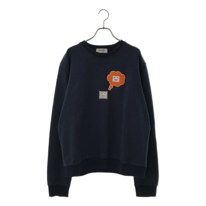 Acne Studios / アクネストゥディオズ | ワッペン スウェット トレーナー | L | メンズ