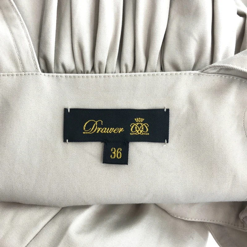 Drawer / ドゥロワー | 2022SS | コットンツイル ストラップドレス | 36 | レディース