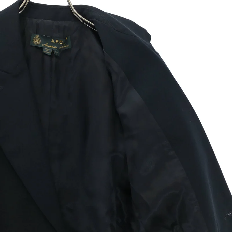 A.P.C. / アーペーセー | ×  anastasia barbiri ピークドラペル ダブル ジャケット | 34 | レディース