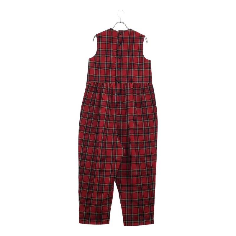 tricot COMME des GARCONS / トリココムデギャルソン | 2021AW | チェック オーバーオール TH-A002 | S | レディース