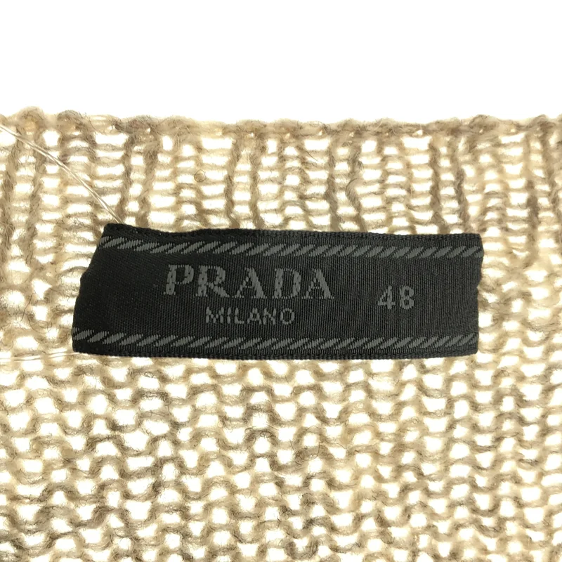 PRADA / プラダ | ウール クルーネック ニット | 48 | メンズ
