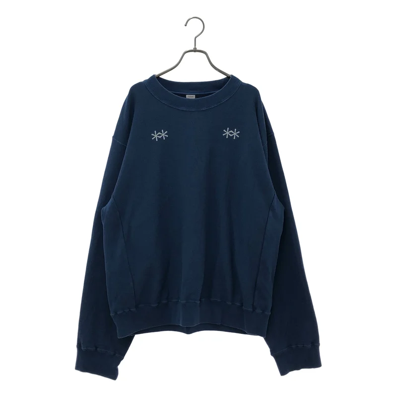 Fujimoto / フジモト | 2024SS | Overdyed Sweat Shirts "Holding Flowers" / バックプリント オーバーダイ スウェットシャツ | 1 | メンズ
