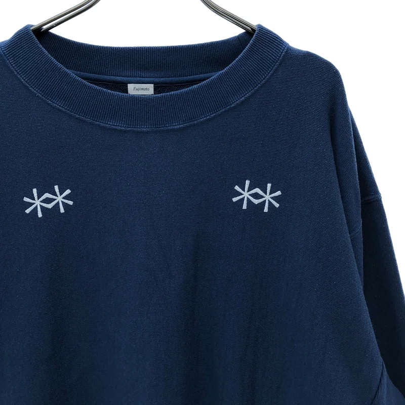 Fujimoto / フジモト | 2024SS | Overdyed Sweat Shirts "Holding Flowers" / バックプリント オーバーダイ スウェットシャツ | 1 | メンズ