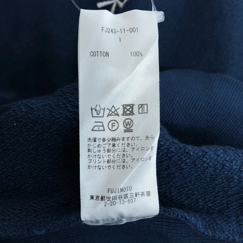 Fujimoto / フジモト | 2024SS | Overdyed Sweat Shirts "Holding Flowers" / バックプリント オーバーダイ スウェットシャツ | 1 | メンズ