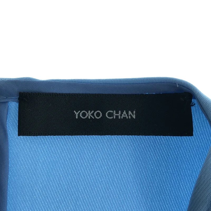 YOKO CHAN / ヨーコチャン | フリル シャツ_半袖 YCB-223-375 | 38 | レディース
