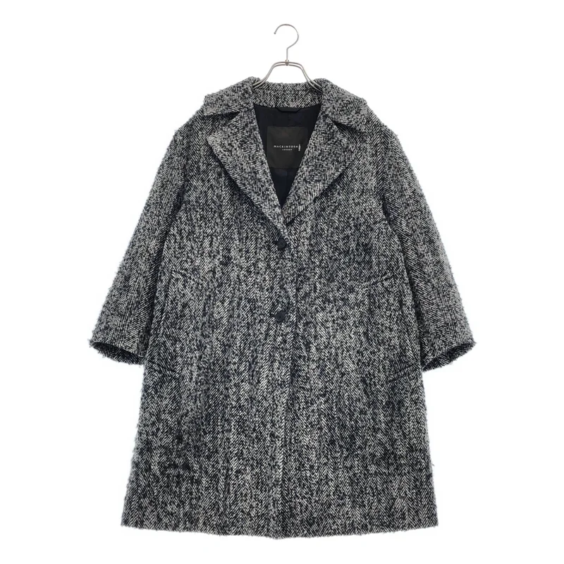 MACKINTOSH LONDON / マッキントッシュロンドン | ウール ツイード チェスターコート | 38 | レディース