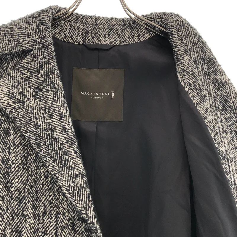 MACKINTOSH LONDON / マッキントッシュロンドン | ウール ツイード チェスターコート | 38 | レディース