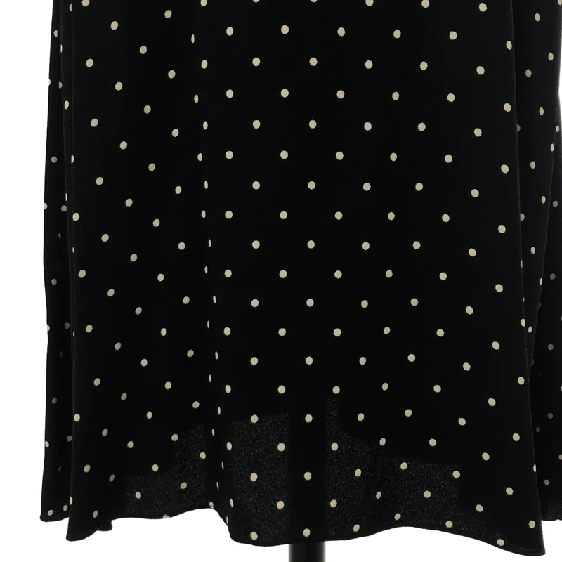 CELINE / セリーヌ | ドット シャツ ワンピース 2R091705D | 36 | レディース