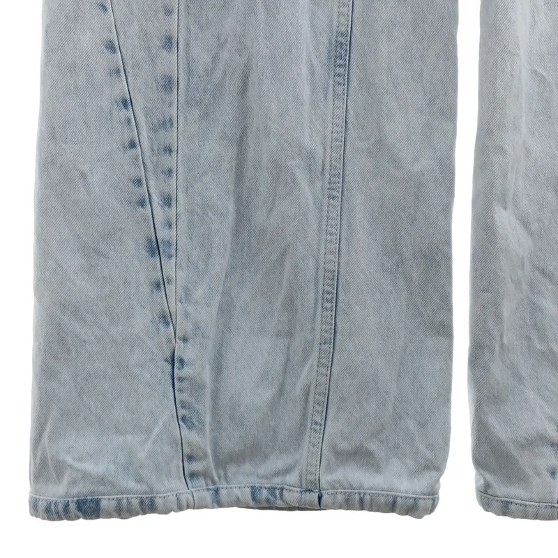 Maison Margiela / メゾンマルジェラ | 2026AW | スプライスト ワイド デニムパンツ | 26 | レディース