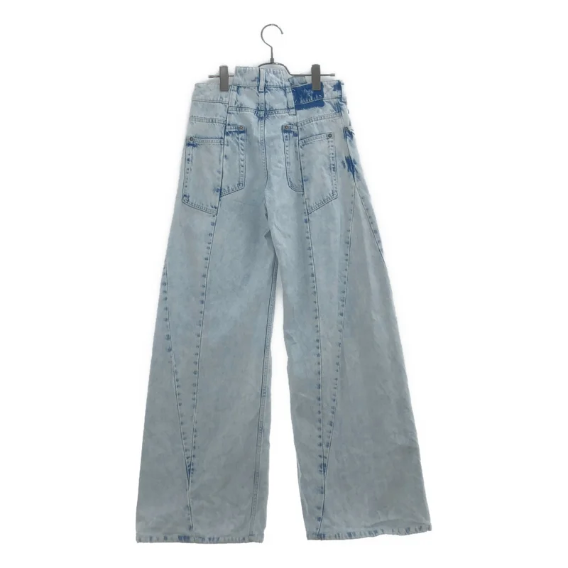 Maison Margiela / メゾンマルジェラ | 2026AW | スプライスト ワイド デニムパンツ | 26 | レディース