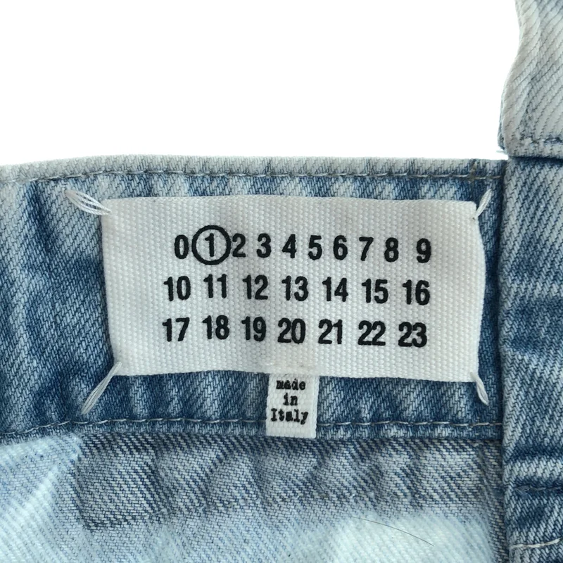 Maison Margiela / メゾンマルジェラ | 2026AW | スプライスト ワイド デニムパンツ | 26 | レディース
