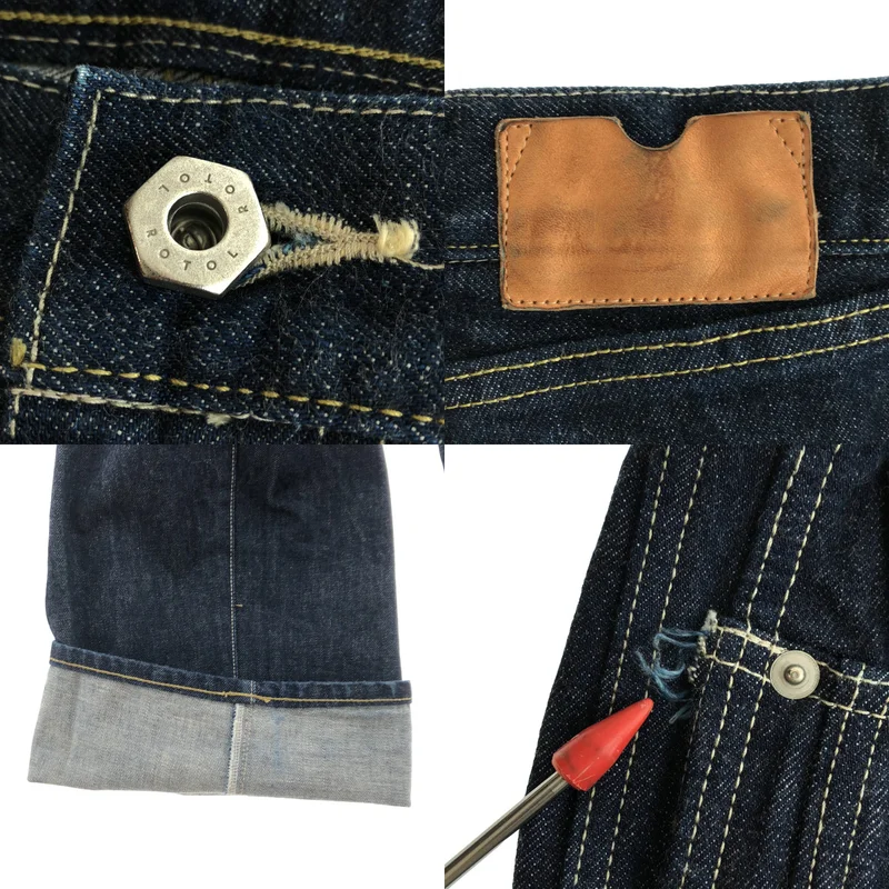 ROTOL / ロトル | TRIPLE SEAMS 6P DENIM WIDE / トリプルシーム 6ポケット ワイドデニムパンツ | 3 | メンズ