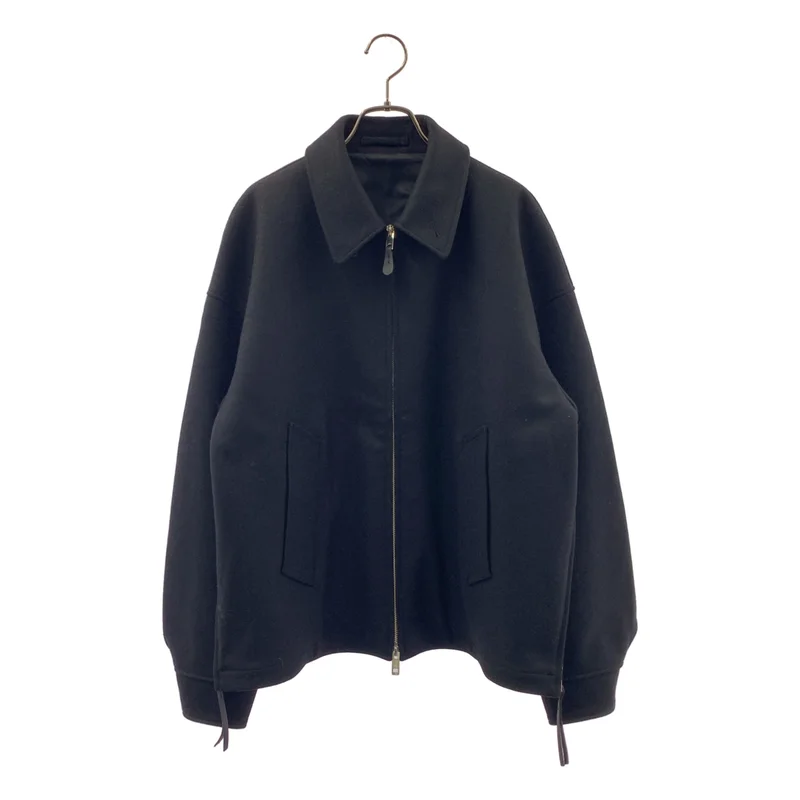 THE RERACS / ザリラクス | 2023AW | SUPER140 LIGHT MELTON BALCOLLAR HARRINGTON JACKET バルカラーハリントンジャケット | 46 | メンズ