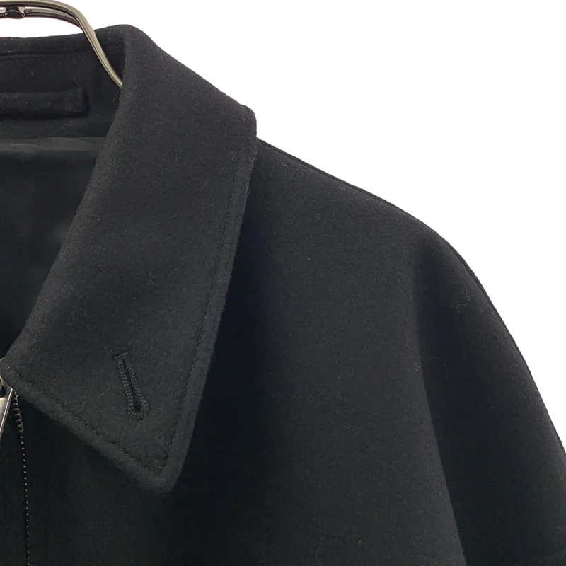 THE RERACS / ザリラクス | 2023AW | SUPER140 LIGHT MELTON BALCOLLAR HARRINGTON JACKET バルカラーハリントンジャケット | 46 | メンズ