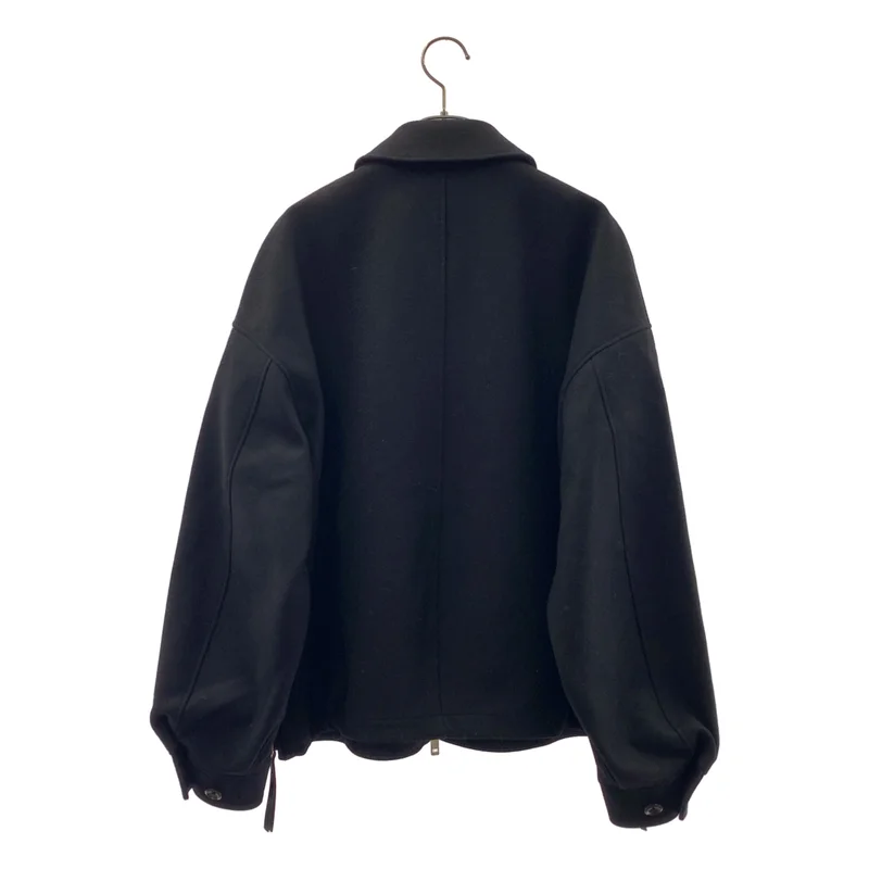 THE RERACS / ザリラクス | 2023AW | SUPER140 LIGHT MELTON BALCOLLAR HARRINGTON JACKET バルカラーハリントンジャケット | 46 | メンズ