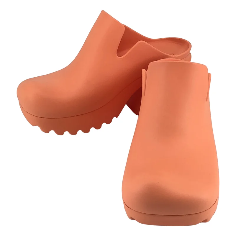 BOTTEGA VENETA / ボッテガヴェネタ | RUBBER FLASH CLOG ラバー フラッシュ クロッグ サンダル | 38 | レディース