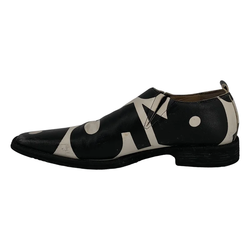 COMME des GARCONS / コムデギャルソン | ナンバーグラフィック レザーシューズ | 23 | レディース