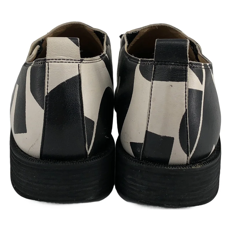 COMME des GARCONS / コムデギャルソン | ナンバーグラフィック レザーシューズ | 23 | レディース