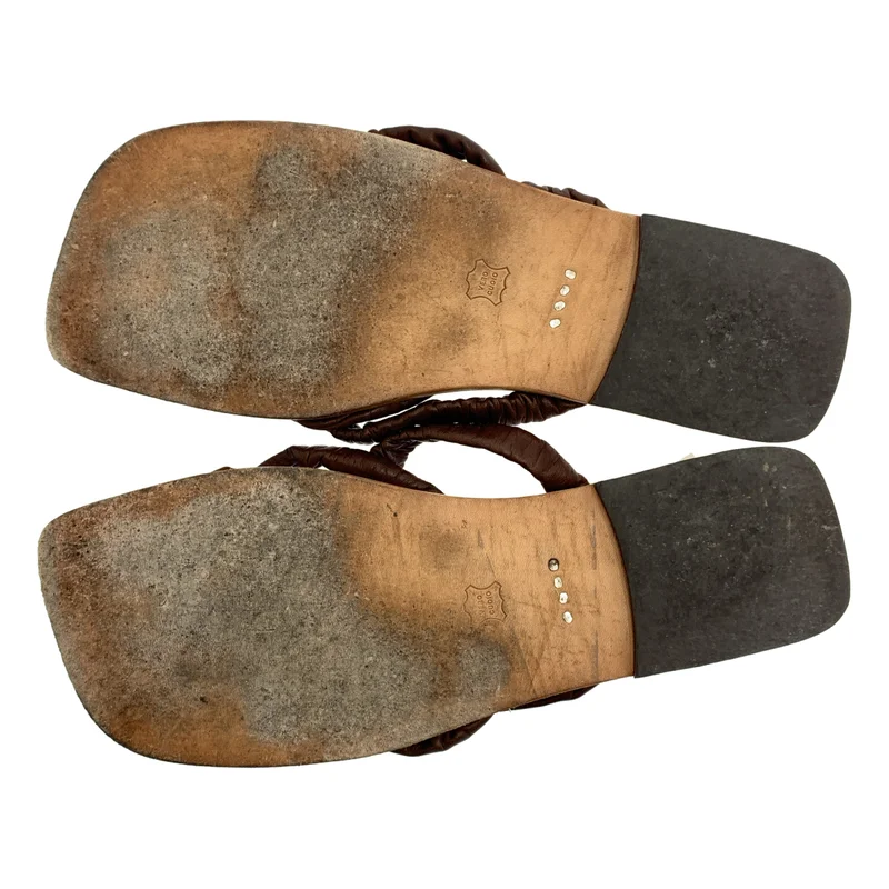 Hender scheme / エンダースキーマ | レザー サンダル シューズ | 4 | メンズ