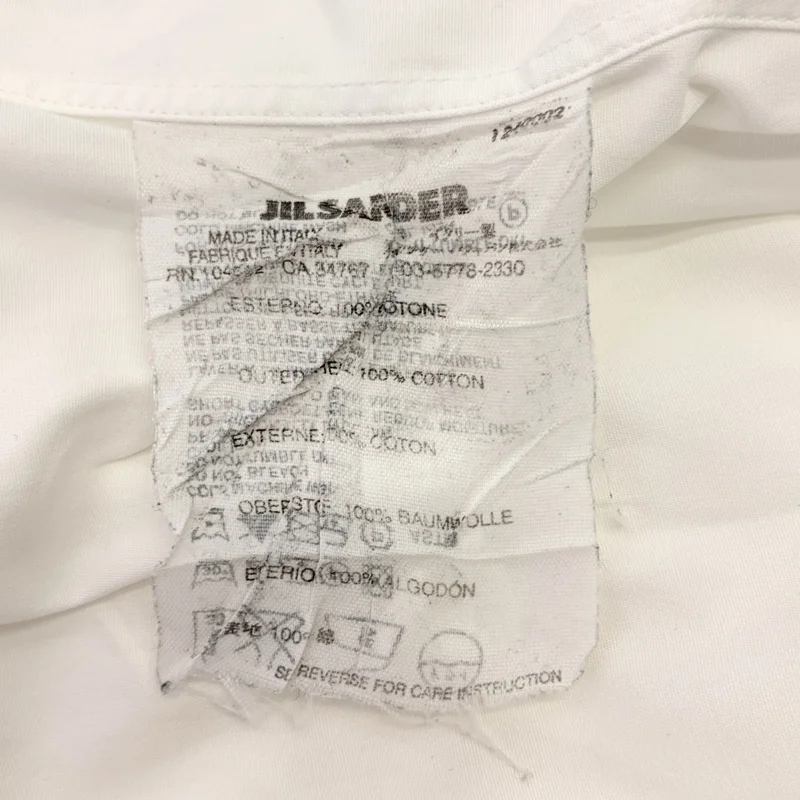JIL SANDER / ジルサンダー | raf simons / コットン スタンダードシャツ | 37 | メンズ