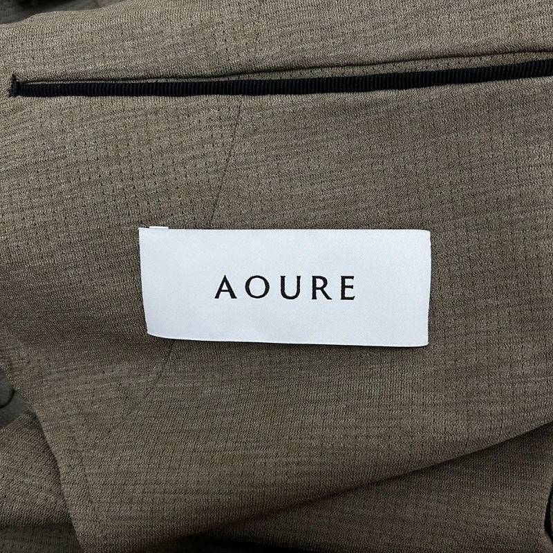 AOURE / アウール | ロゴボタン テーラードジャケット | L | メンズ