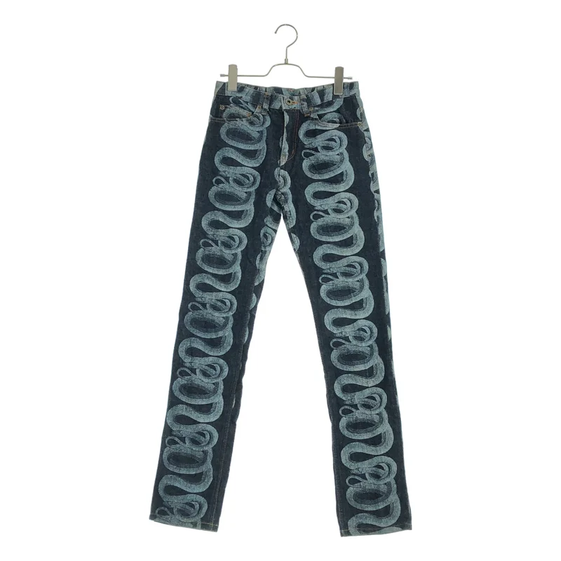 HYSTERIC GLAMOUR / ヒステリックグラマー | 2000s | スネーク デニムパンツ | SS | レディース