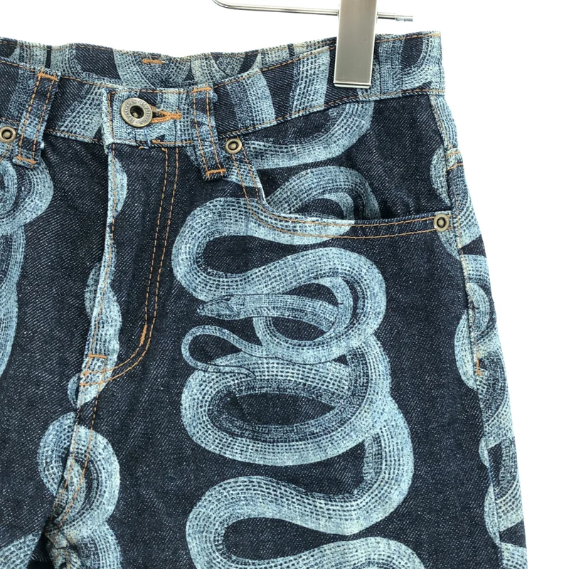 HYSTERIC GLAMOUR / ヒステリックグラマー | 2000s | スネーク デニムパンツ | SS | レディース