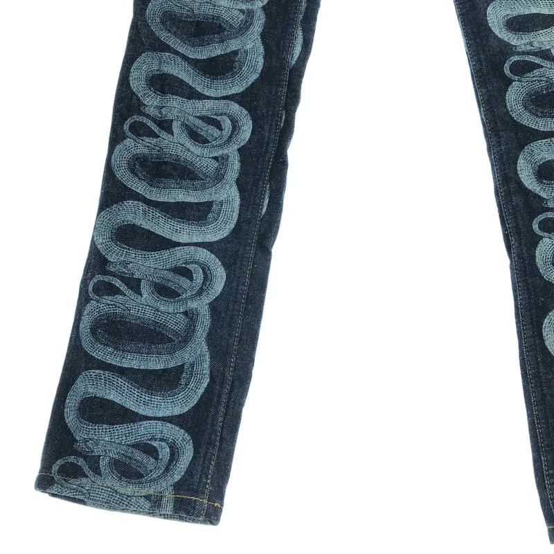 HYSTERIC GLAMOUR / ヒステリックグラマー | 2000s | スネーク デニムパンツ | SS | レディース