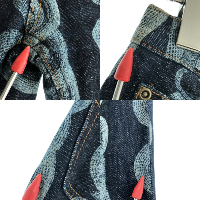 HYSTERIC GLAMOUR / ヒステリックグラマー | 2000s | スネーク デニムパンツ | SS | レディース