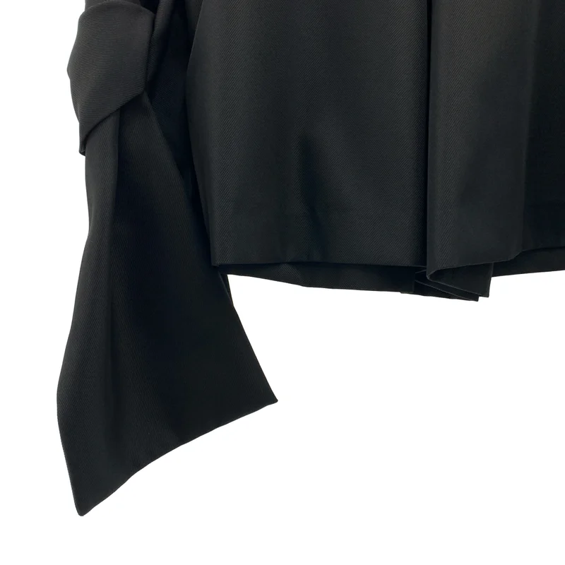 COMME des GARCONS HOMME PLUS / コムデギャルソンオムプリュス | 2025SS | ポリエステル縮絨 変形 ハーフパンツ | XL | メンズ