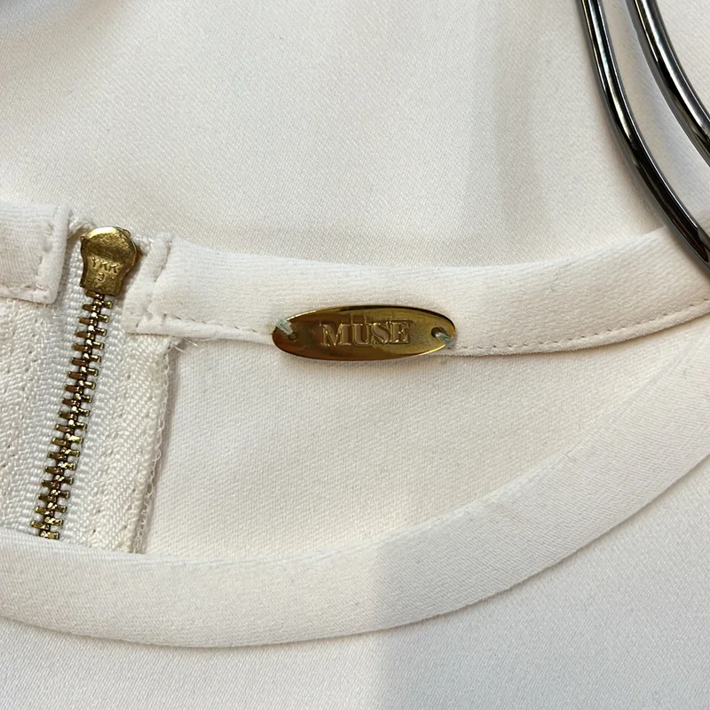 MUSE de Deuxieme Classe / ミューズドゥーズィーエムクラス | ダブルサテンコンパクトTシャツプルオーバー |
