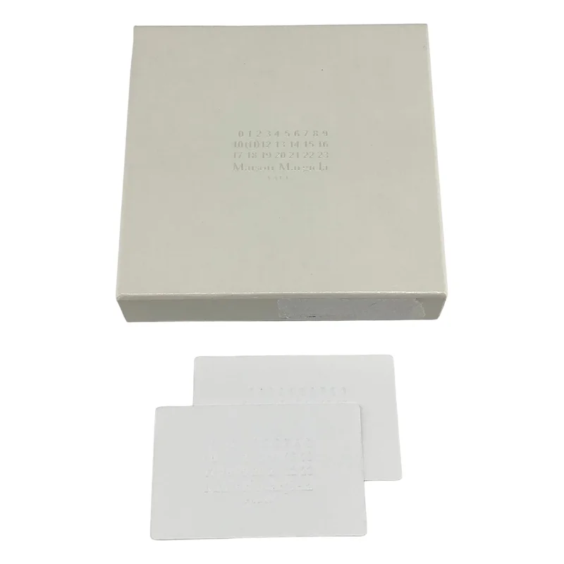 Maison Margiela / メゾンマルジェラ | レザー ラウンドジップ ウォレット |