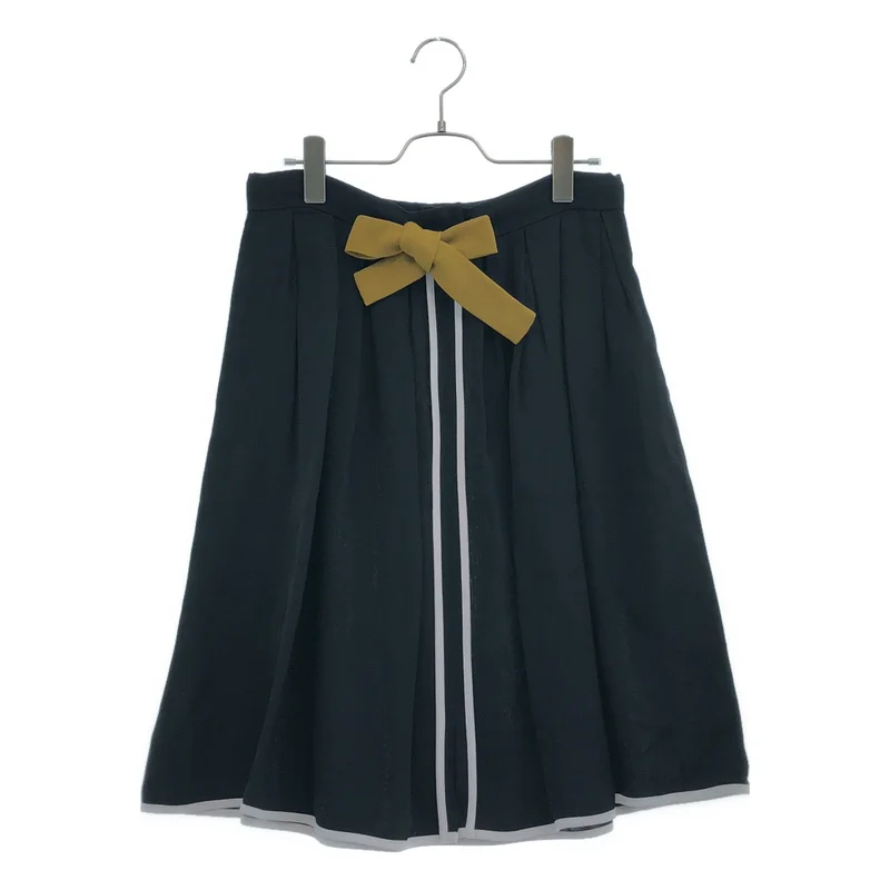 FENDI / フェンディ | レーヨン プリーツスカート | 40 | レディース