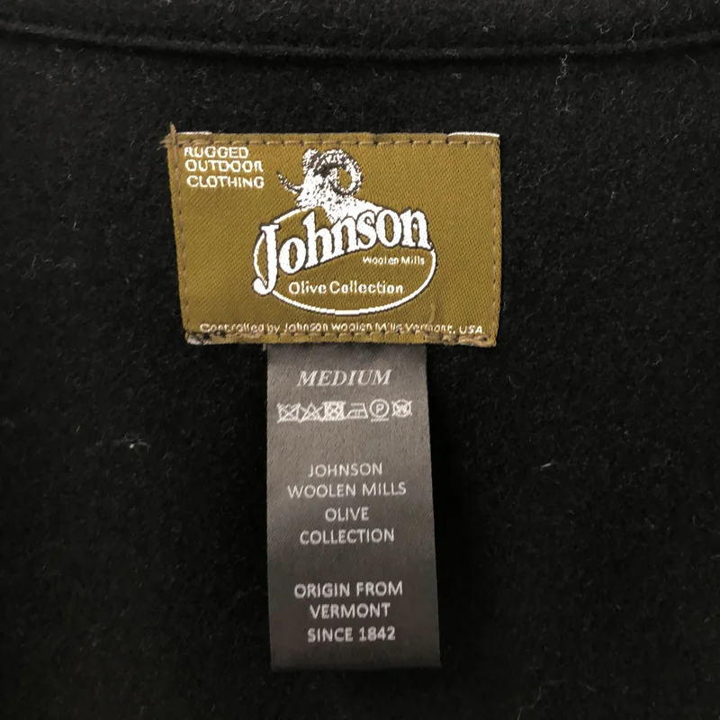 Johnson Woolen Mills / ジョンソンウーレンミルズ | ウール シャツジャケット | M | メンズ