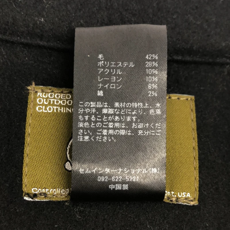 Johnson Woolen Mills / ジョンソンウーレンミルズ | ウール シャツジャケット | M | メンズ