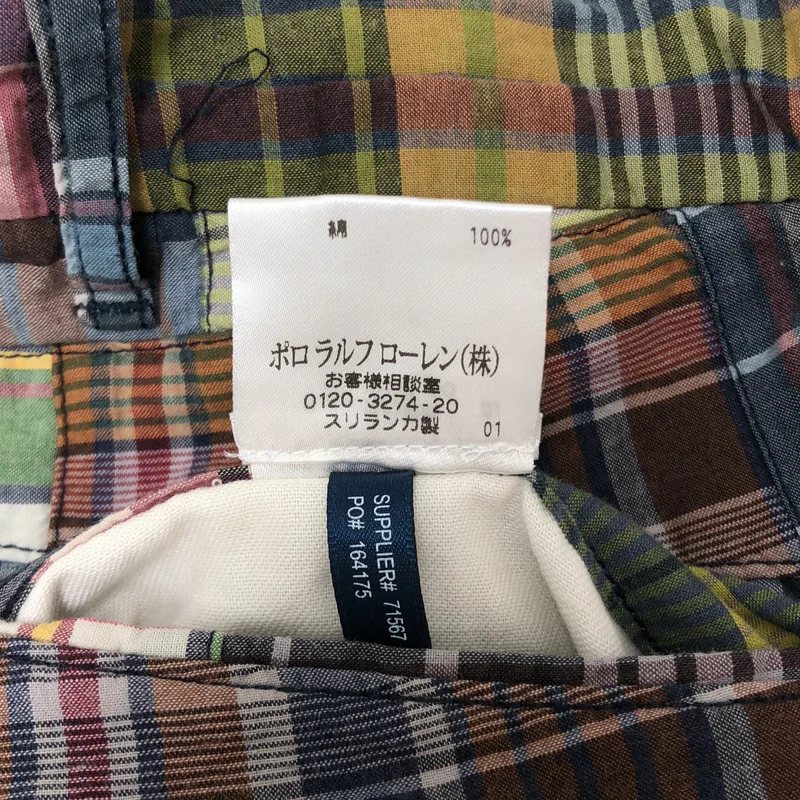 POLO RALPH LAUREN / ポロラルフローレン | 総柄 パッチワーク ショートパンツ ショーツ | 32 | メンズ