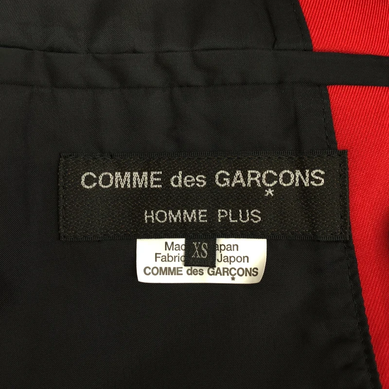 COMME des GARCONS HOMME PLUS / コムデギャルソンオムプリュス | 2024SS | トロンプルイユ 転写プリント トレンチコート | XS | メンズ