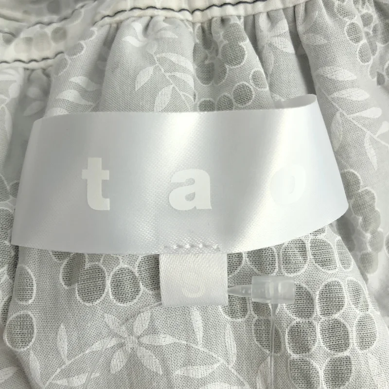 tao COMME des GARCONS / タオコムデギャルソン | チェック ギャザーワンピース | S | レディース