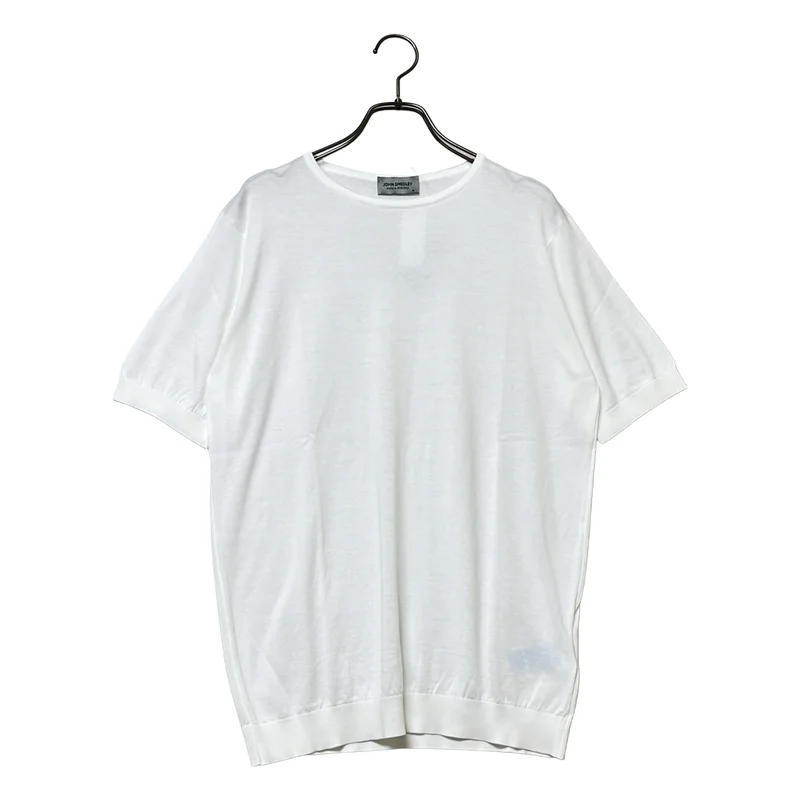 JOHN SMEDLEY / ジョンスメドレー | シーアイランドコットン ニットカットソー | M | メンズ