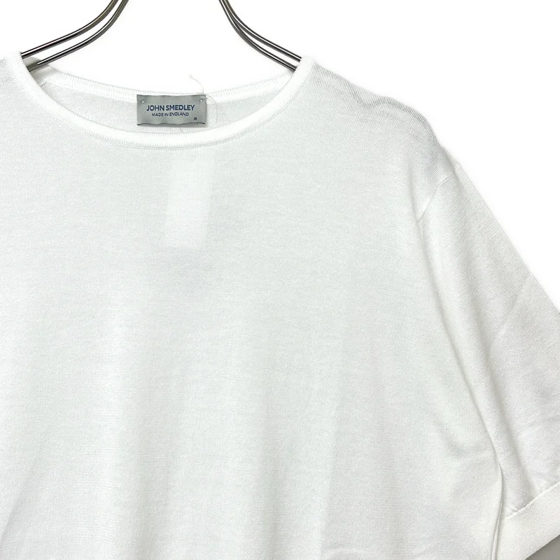 JOHN SMEDLEY / ジョンスメドレー | シーアイランドコットン ニットカットソー | M | メンズ