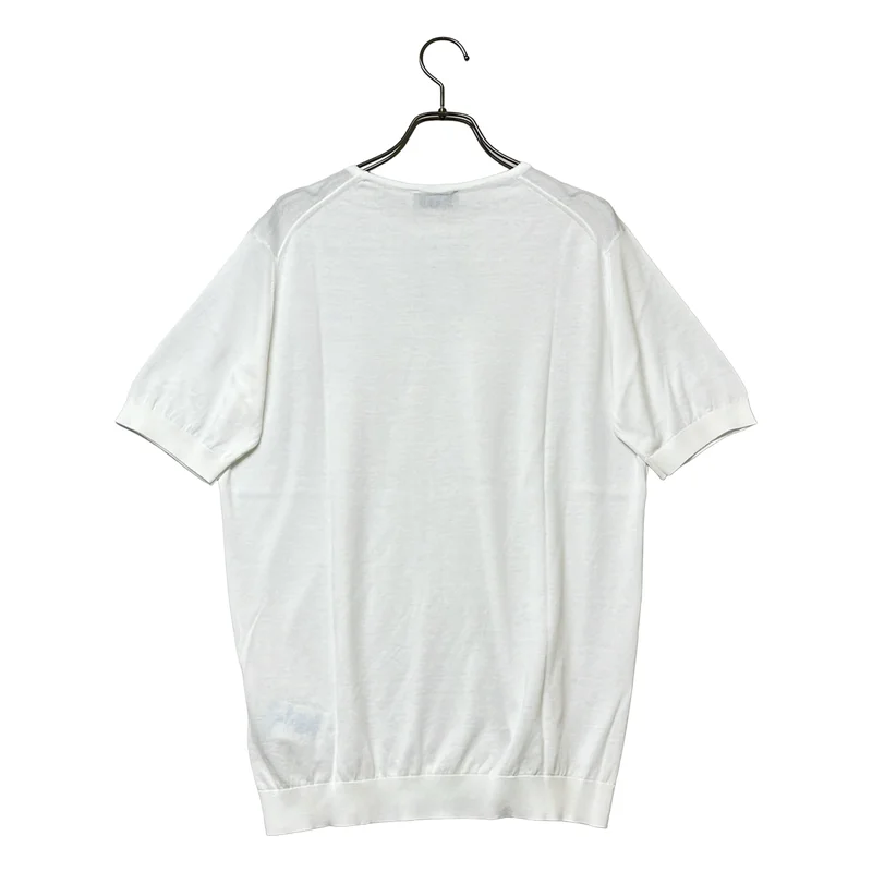 JOHN SMEDLEY / ジョンスメドレー | シーアイランドコットン ニットカットソー | M | メンズ
