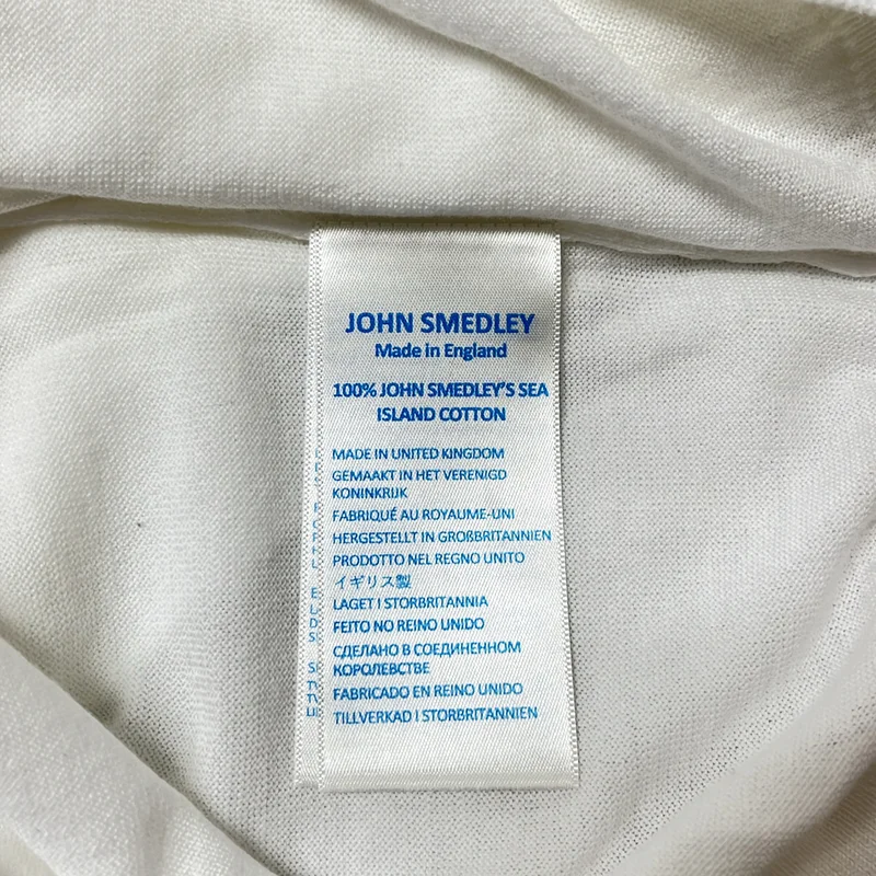 JOHN SMEDLEY / ジョンスメドレー | シーアイランドコットン ニットカットソー | M | メンズ