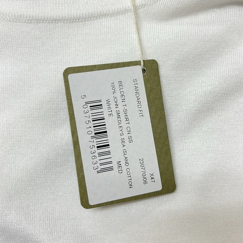 JOHN SMEDLEY / ジョンスメドレー | シーアイランドコットン ニットカットソー | M | メンズ