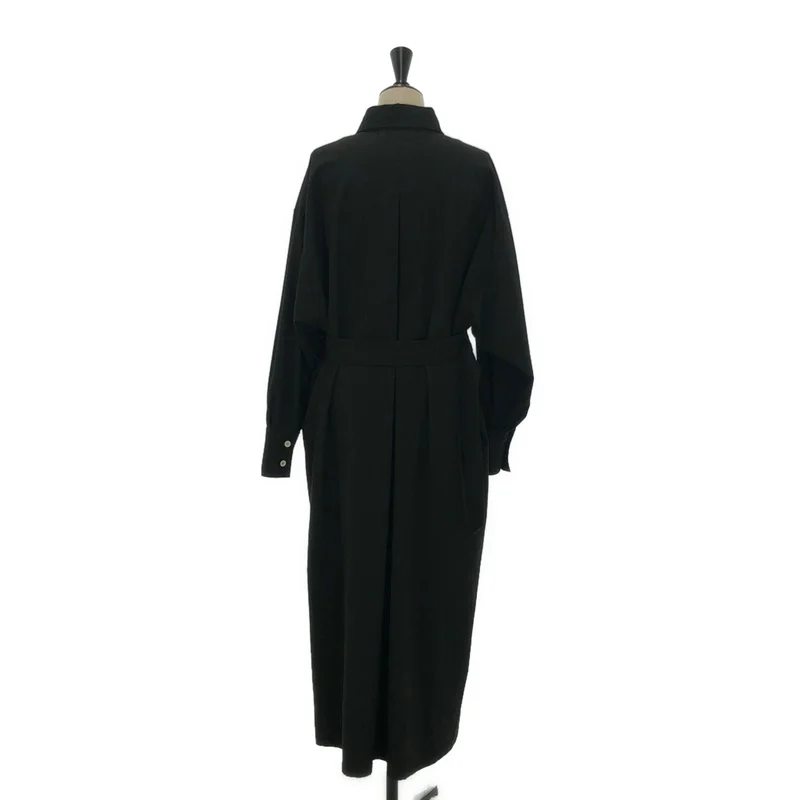 foufou / フーフー | THE DRESS #03 belted rendezvous shirts one-piece ランデブー シャツワンピース | 1 | レディース