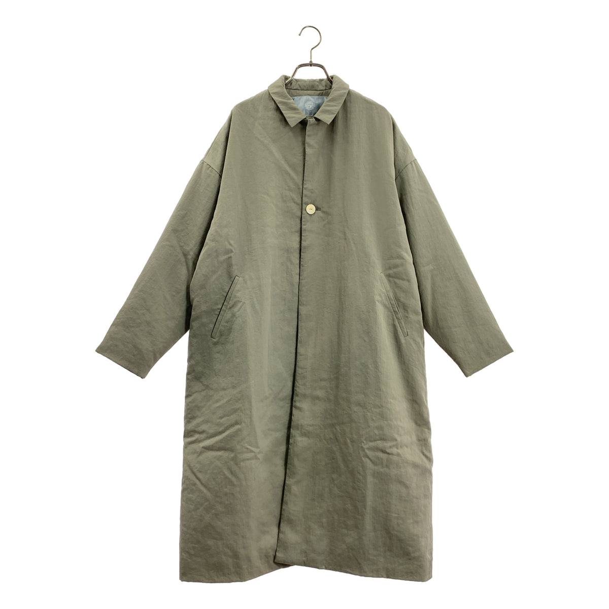 【美品】  Dulcamara / ドゥルカマラ | ヴィンテージNYパデッドBigコート ユニセックス | 1 | グレー | メンズ 美品】 Dulcamara / ドゥルカマラ | ヴィンテージNYパデッドBigコート
